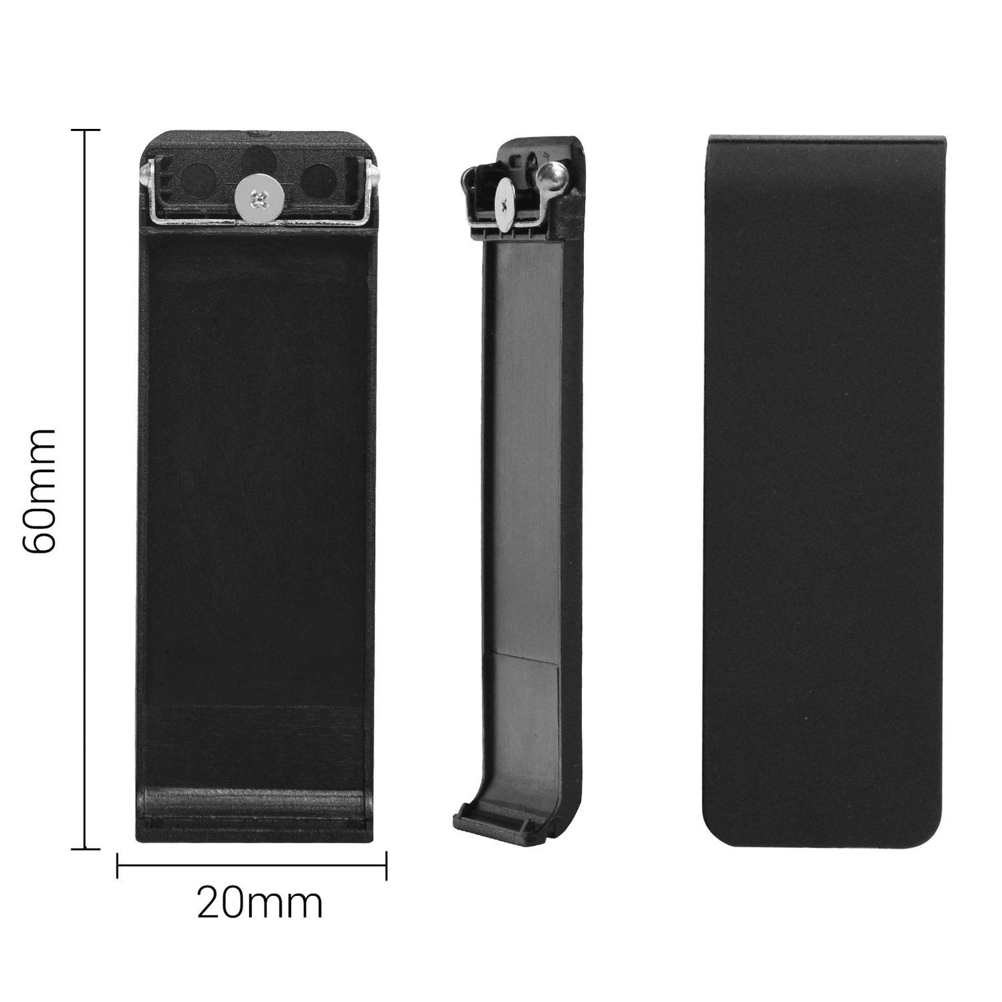 JAOYSTII Kickstand Replacement Back Shell Holder for Nintendo Switch - Black