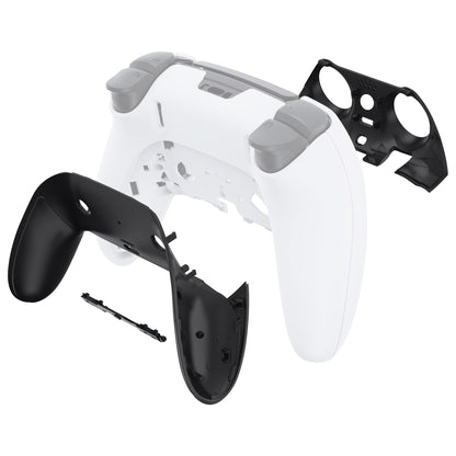 eXtremeRate PS5 Edge Controller Decorative Trim Shell, Custom Black Plates, Model CXQEGP006-JY