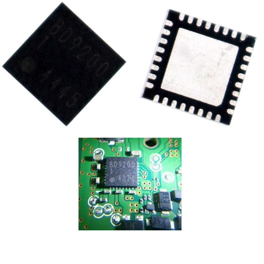 Deal4GO BD92001 MUV-E2 QFN32 Power Management Control IC Chip Replacement for PS4 Controller JDS-001 JDS-011 Motherboard,Black,B
