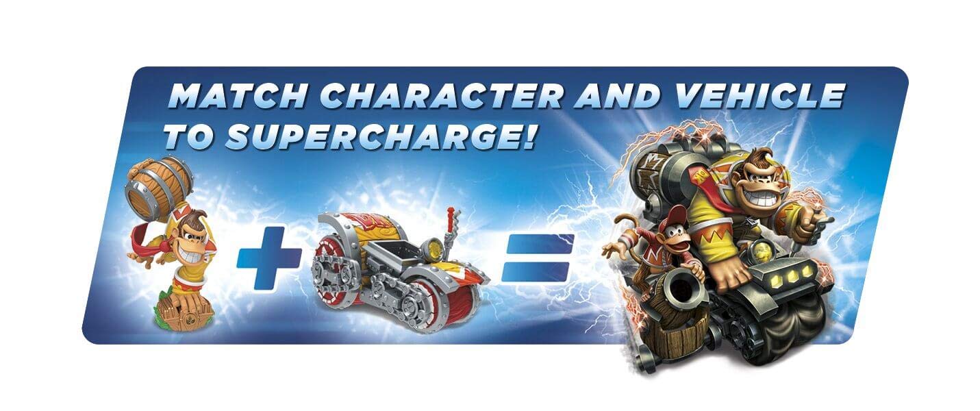 Activision Skylanders Superchargers Donkey Kong Dual Pack - Barrel Blaster for Nintendo Wii U, Model 87744