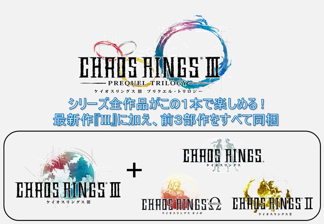 Square Enix Chaos Rings 3 - Prequel Trilogy - RPG Game for Mobile Devices