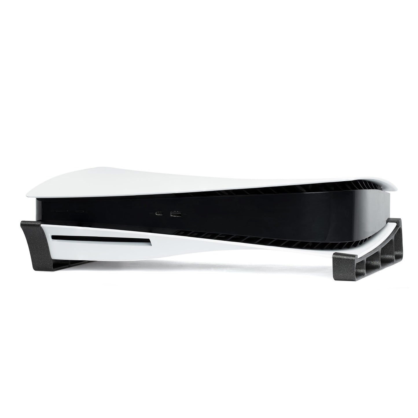 Glistco PS5 Horizontal Stand - Improves Airflow & Stability, Anti-Vibration Base, Galaxy Black, Model PS5-003