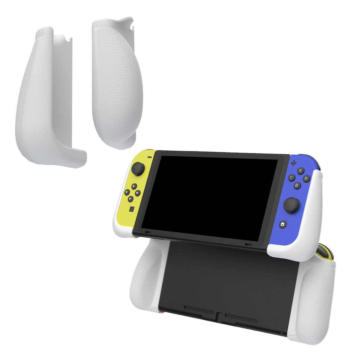 IFYOO SGSX1 Ergonomic Grip for Switch Joycon Controller  Grip Case for Joy Con - White