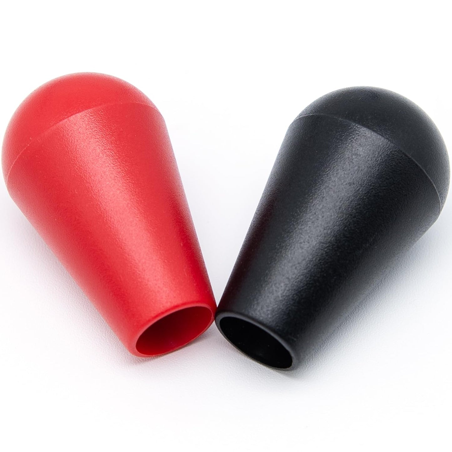Surf turtle 2pcs Arcade Joysticks Oval Balltop Shape Replacement TopBall Handle Arcade Ball Top DIY Kit for Arcade1up/ Zippy/SANWA/SEIMITS Joystick  (1 x Red + 1 x Black)