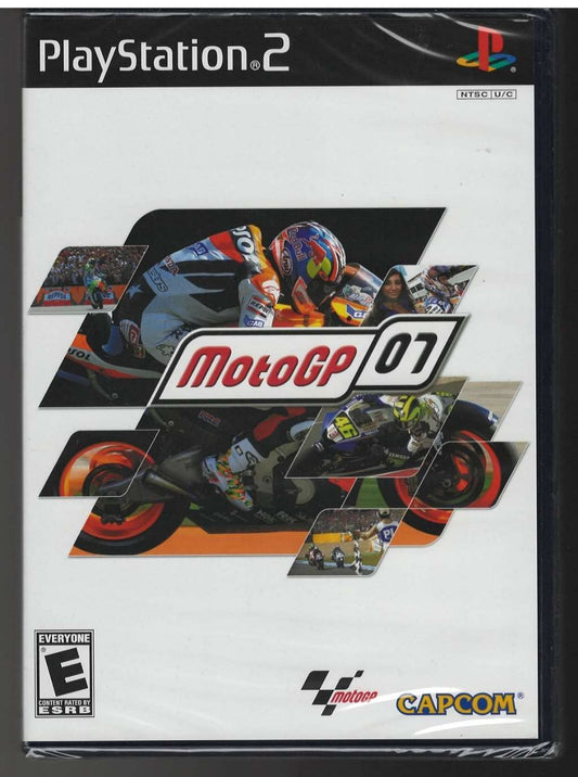 Capcom MotoGP 07 - PlayStation 2 Game, Model 26070, Racing Simulation