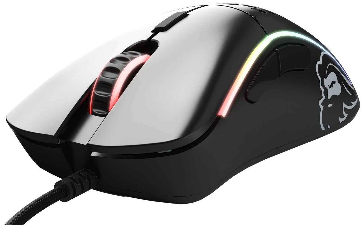 Glorious PC Gaming Race Model D Minus Honeycomb Gaming Mouse - Superlight RGB, 62g, Matte Black Wired