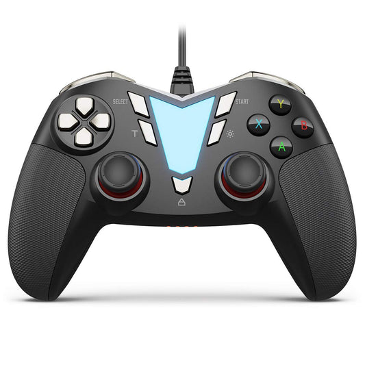 IFYOO PC Steam Game Controller, ONE Pro Wired USB Gaming Gamepad Joystick Compatible with Computer/Laptop(Windows 10/8/7/XP), An
