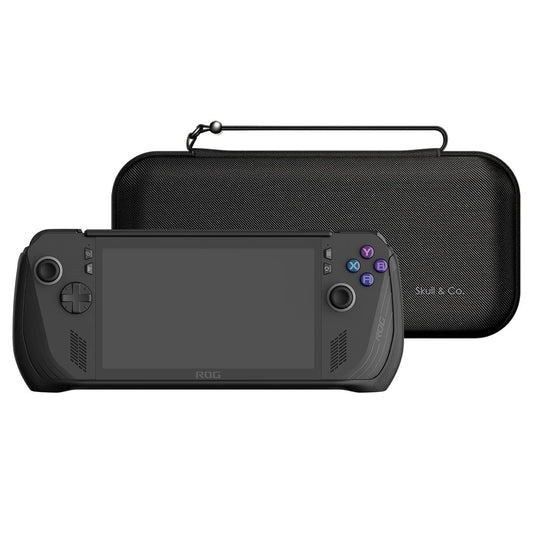 Skull & Co. GripCase Bundle for ROG Ally X 2024 - Soft Protective Case with Grips, Non-Slip Design, Black