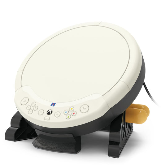 HORI Taiko No Tatsujin Drum Controller for Xbox Series X|S & Windows 11/10 - Black, Model MBS-018U, Officially Licensed