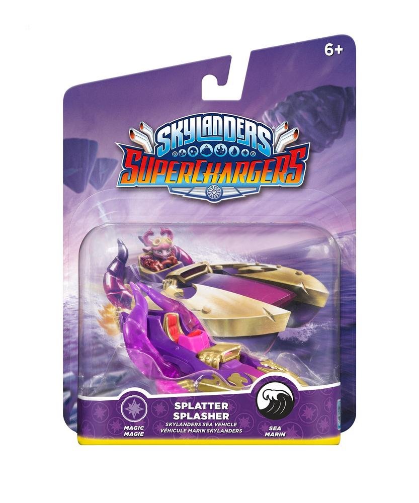 ACTIVISION Skylanders SuperChargers Vehicle - Splatter Splasher for PS4/Xbox One/PS3/Wii/U/3DS - Model 5030917172625