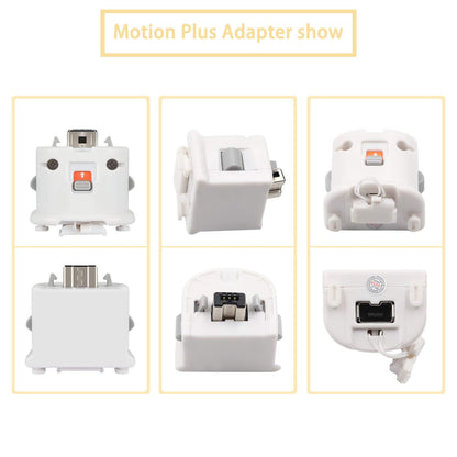 DTOL Wii Motion Plus Controller - External Sensor for Nintendo Wii U - White - Model DT20182035 - 1 Pack