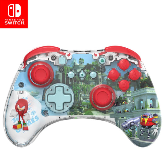 PDP REALMz Wireless Nintendo Switch Pro Controller - Customizable LED, 30ft Range, Rechargeable, Knuckles Variant