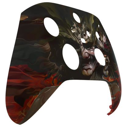 eXtremeRate Xbox Series X & S Controller Replacement Shell - Rage of Asura Custom Skin Cover - Model FX3T163