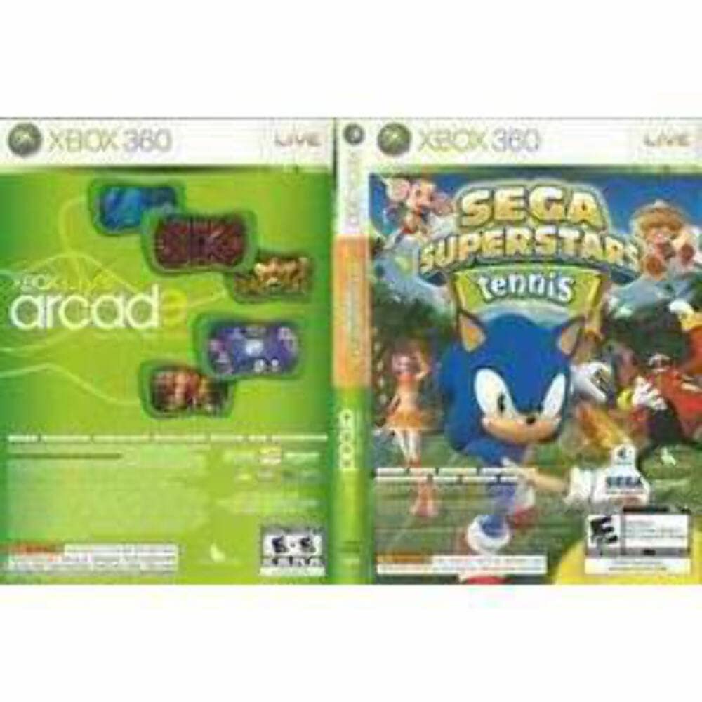 SEGA Sega Superstars Tennis Game for Xbox 360 - One Size, One Color, Model 68024