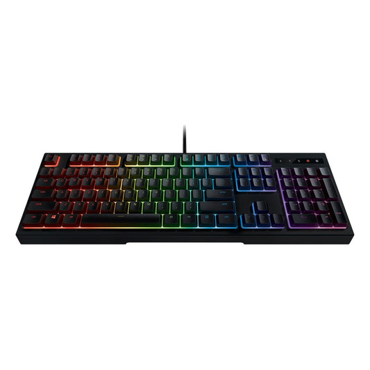Razer Ornata Chroma Gaming Keyboard - Hybrid Mechanical Switches, RGB Lighting, Black, with Detachable Wrist Rest