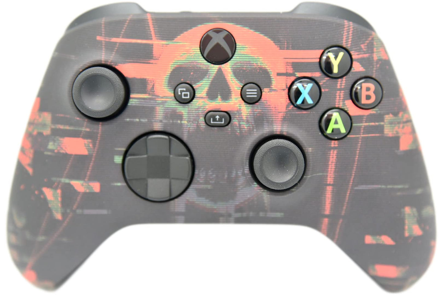 ProControllers LLC Hand Airbrushed Fade Custom Controller Compatible with Xbox Series X/S & Xbox One (Series X/S Digital Skull)