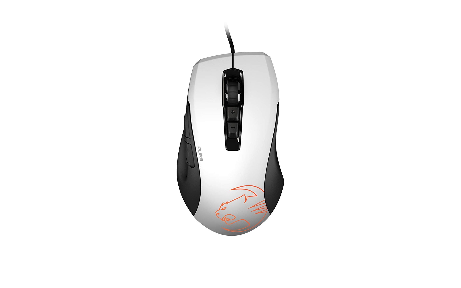 ROCCAT KONE Pure Owl-Eye Optical RGB Gaming Mouse - White, Model ROC-11-725-WE