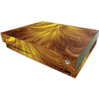 MIGHTY SKINS Xbox One X Skin - Golden Locks, Durable Vinyl Decal Wrap, Easy to Apply & Remove, Model MIXBONX-Golden Locks