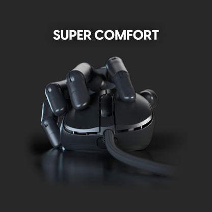 Pulsar Gaming Gears Xlite Wired Gaming Mouse - Ultra Lightweight 52g, 26000 DPI, Ergonomic, Black, Medium, Model PXV321D