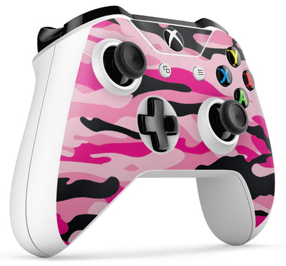 giZmoZ n gadgetZ Xbox One S Pink Camo Controller Skin Decal Sticker