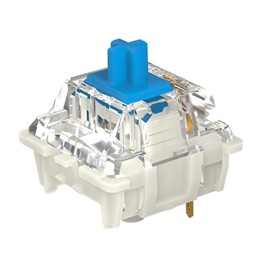 DRAOZA Gateron Pro 2.0 Switches - 36pcs Prelubricated RGB Mechanical Keyboard - Blue 3-Pin Compatible with MX Switches