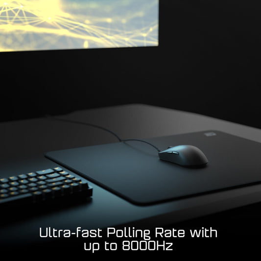 ENDGAME GEAR OP1 8K Wired Gaming Mouse - 8000Hz Polling, PixArt PAW3395 Sensor, Black