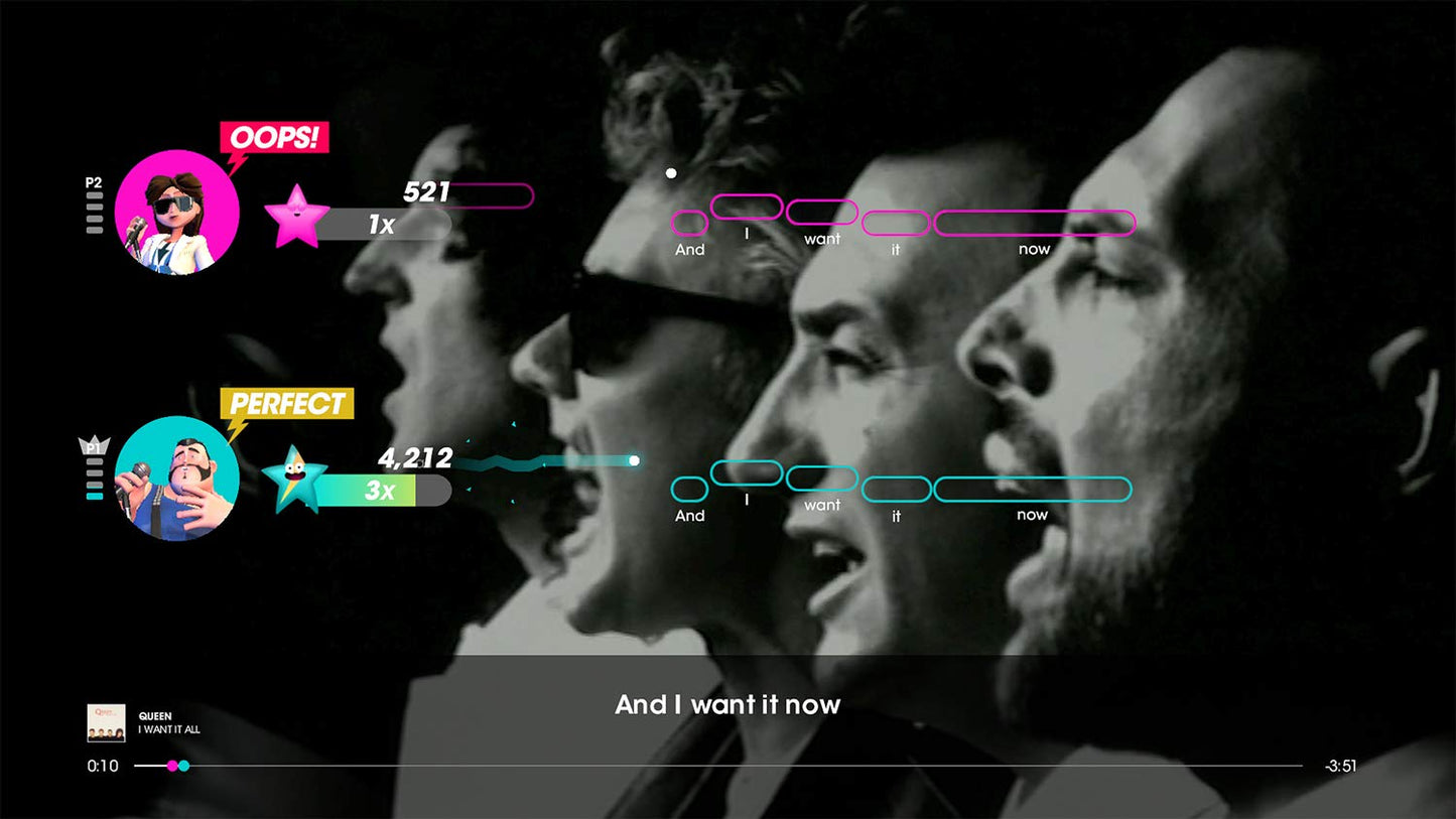 Ravenscourt Let's Sing Queen Game for Nintendo Switch - Model 1056995