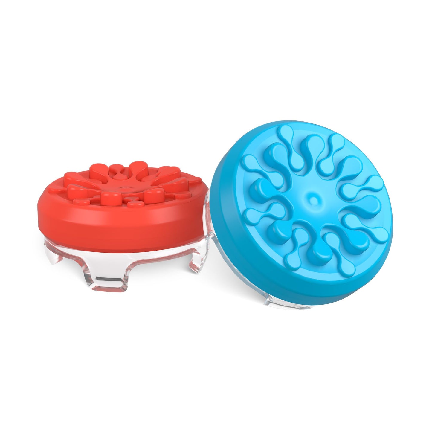 KontrolFreek Performance Thumbsticks for Nintendo Switch Joy-Con - Concave, Blue/Red, Model 1801-JOY