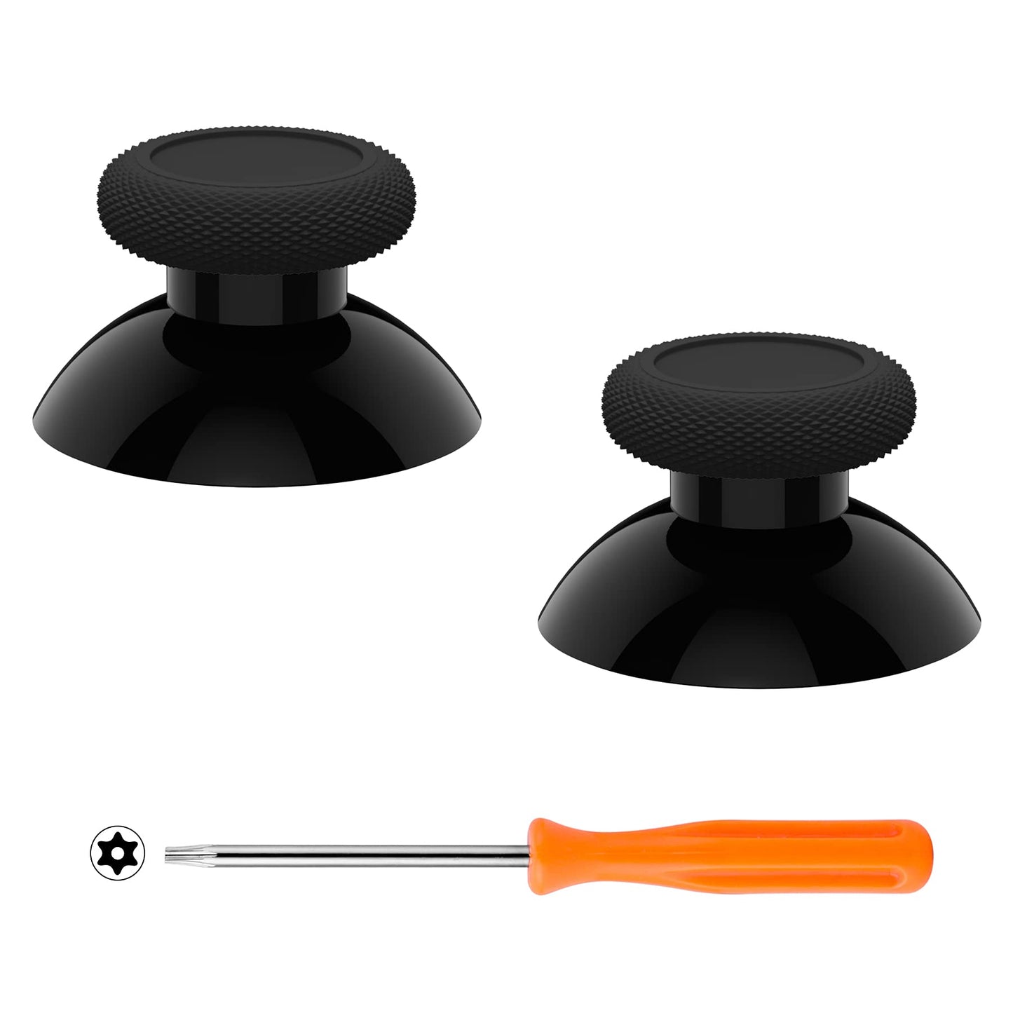 eXtremeRate Replacement Thumbsticks for Xbox Series X & S Controller  Joysticks Repair Kit for Xbox Wireless Controller  Custom Analog Stick Buttons for Xbox One S/X/Elite Controller - Black
