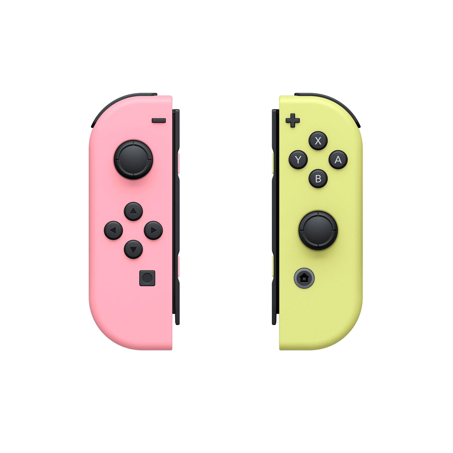 Nintendo Joy-Con Controllers (L/R) - Pastel Pink/Pastel Yellow, Model 1029638