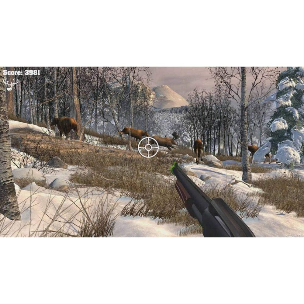 Maximum Games Big Buck Hunter Arcade - PS4 Game, Model BBU-PS4, Classic Hunting Experience