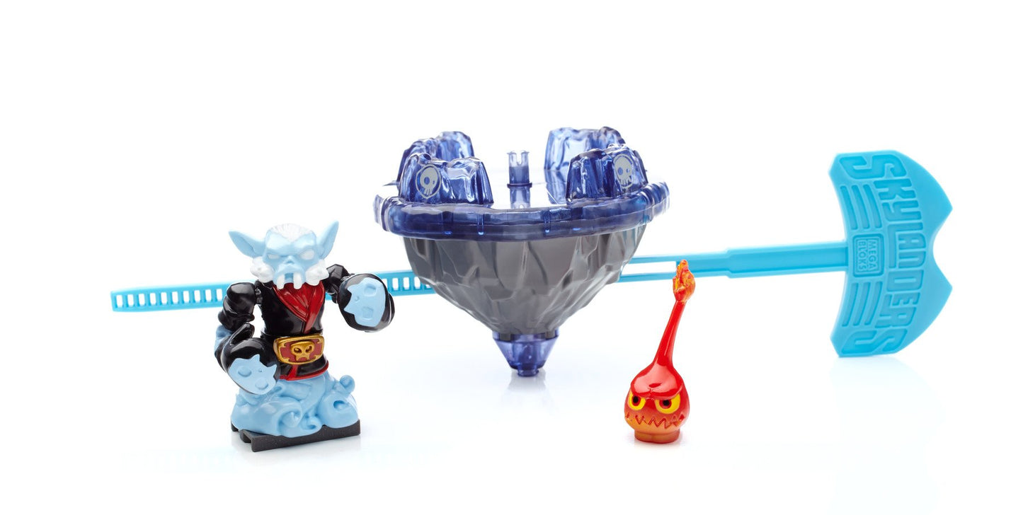 Mega Bloks Skylanders Undead Night Shift Spinner Set, Blue, Model DBG53, Plastic Construction