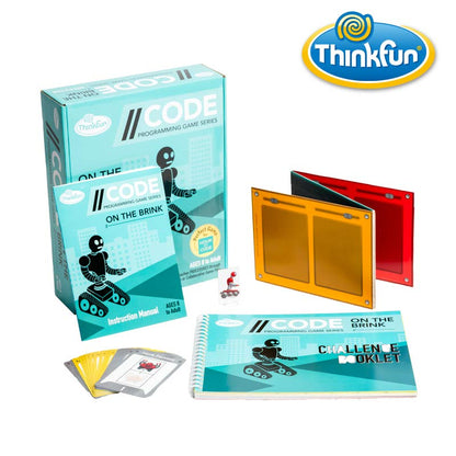 ThinkFun Code On The Brink Game - Medium Size, Multi Color, Model 1901