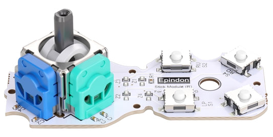 Epindon Hall Effect Stick Module with Tactile Switch for Victrix Pro BFG//PRO BFG Reloaded Wireless Controllers (Both PS5 and Xb