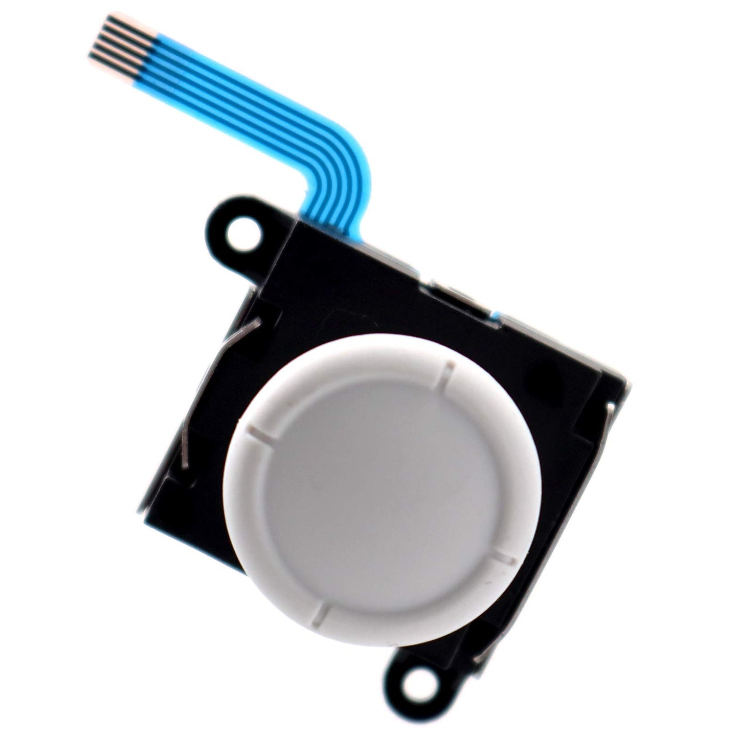Deal4GO Replacement Analog Joystick ThumbStick for Nintendo Switch Joy-con Controller - White - Model JC-Stick-W