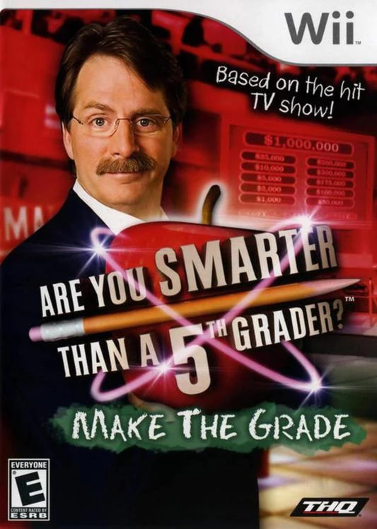 THQ Are You Smarter than a 5th Grader: Make the Grade - Nintendo Wii, Model 30165, Engaging Family Game