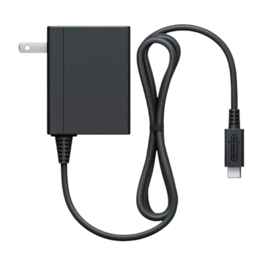Pegly Switch AC Adapter Power Supply Compatible with Nintendo Switch/Switch Lite/Switch OLED/Switch Dock, 15V/2.6A Supports TV M