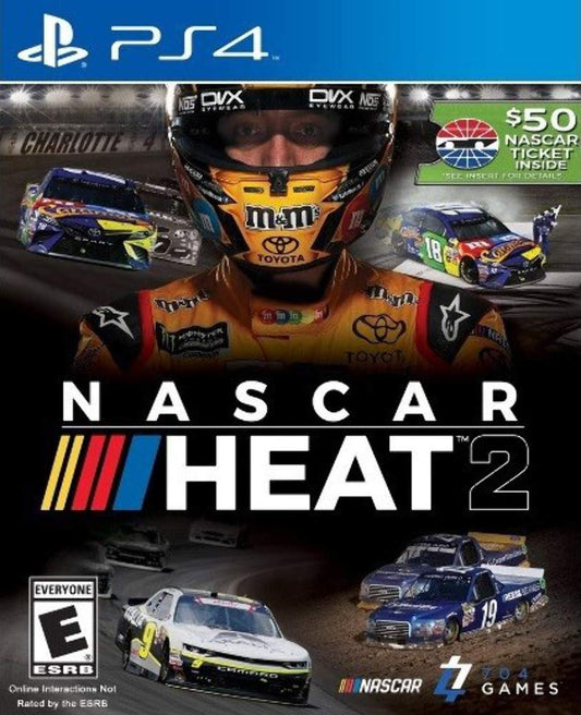 704 GAMES NASCAR Heat 2 for PlayStation 4 - Exciting Racing Experience, Model NAS2PS