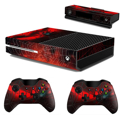 giZmoZ n gadgetZ Xbox One Spider Console Skin Decal + 2 Controller Skins - GNG-XB-SPIDERMAN-SKINS, 17 x 0.2 cm