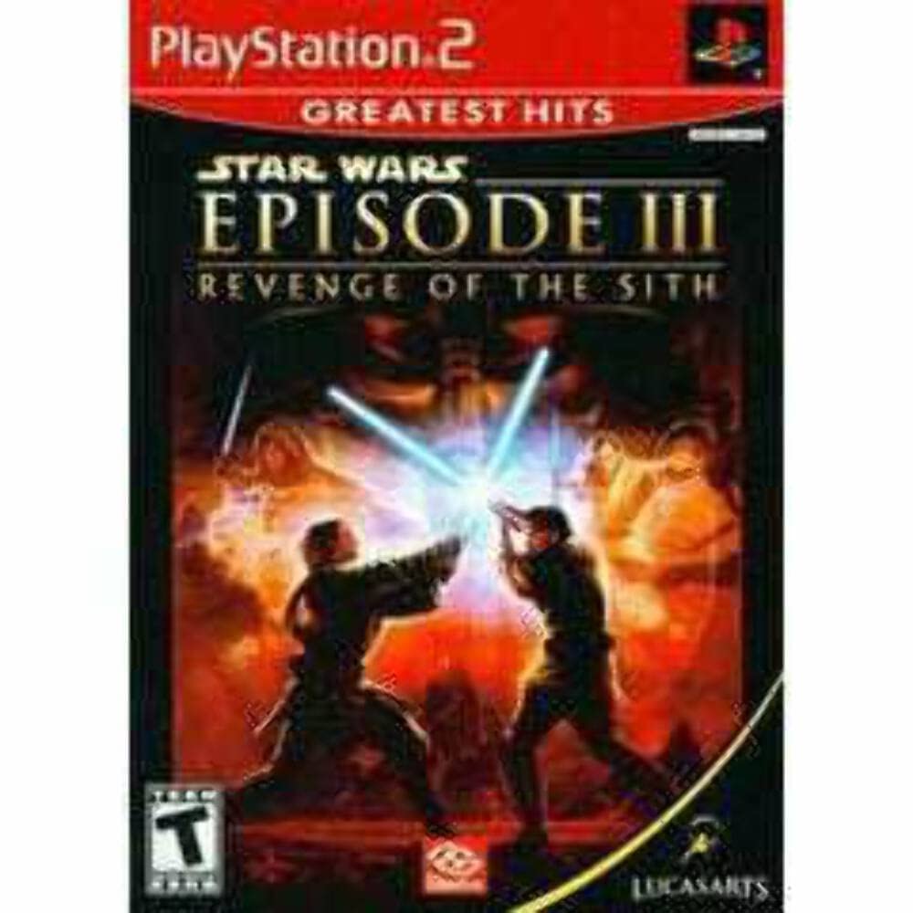 LucasArts Star Wars Episode III: Revenge of the Sith - PlayStation 2 Game (Model: 23272327354)
