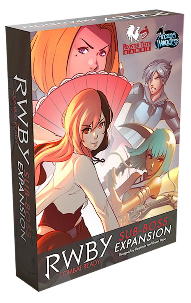 Arcane Wonders RWBY Combat Ready Sub-Boss Expansion - Black Cardboard Model ARWRWB19