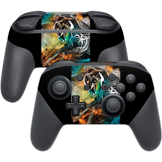 MIGHTY SKINS Nintendo Switch Pro Controller Skin - Mechanical Horse, Durable Vinyl Wrap, Easy to Apply & Remove, Made in USA