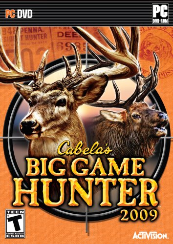 ACTIVISION Cabelas Big Game Hunter 2009 - Hunting Simulation Game, Model 047875356016