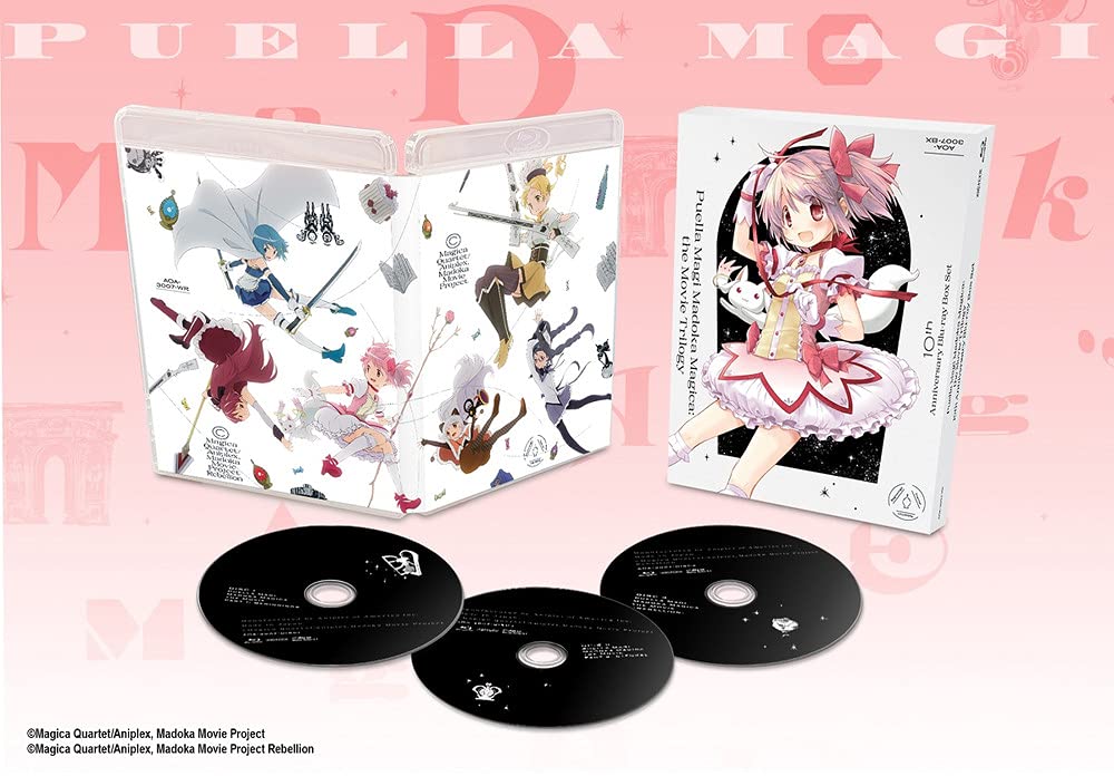 Ubsvaky Puella Magi Madoka Magica Trilogy Blu-ray - Complete Movie Collection