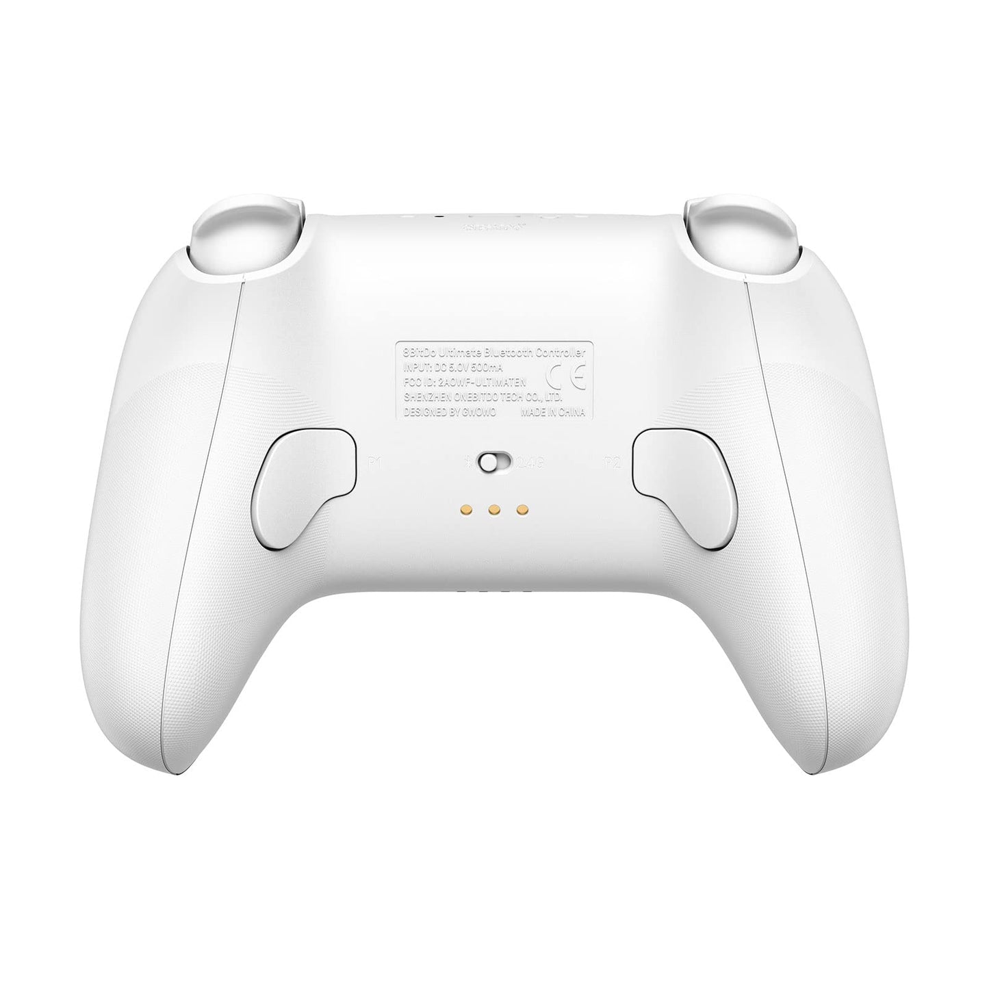 8Bitdo Ultimate Bluetooth Controller - Wireless Gamepad with Hall Sensor Joystick, Charging Dock & Travel Case, Compatible with Switch & Steam Deck, White