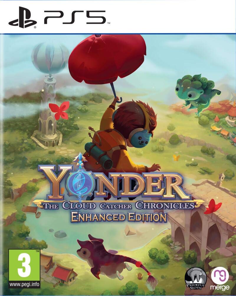 Merge Games Yonder: The Cloud Catcher Chronicles Enhanced Edition PS5 Game - Model 5060264376452