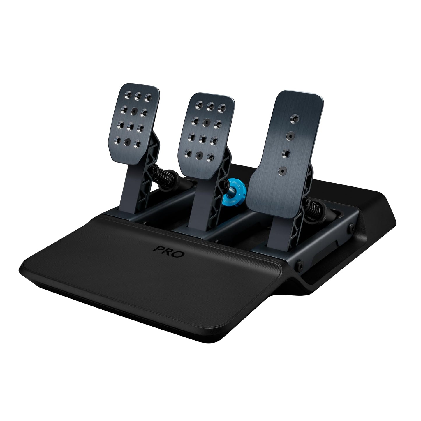 Logitech G PRO Racing Pedals - Customizable Racing Simulator Pedals, 100kg Load Cell Brake, Black, Model 941-000186