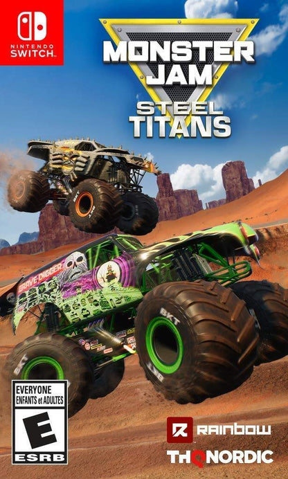 THQ Nordic Monster Jam Steel Titans - Nintendo Switch Game, Model 22264