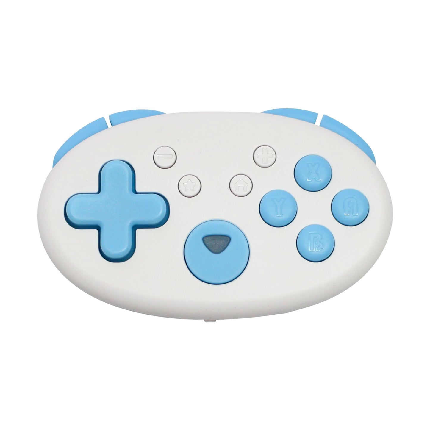 XLX Micro Bluetooth Gamepad - Pocket-sized Mini Controller for Switch, Android, PC & iOS - Blue