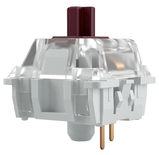 Glorious Kailh Copper Mechanical Keyboard Switches - 120 Pack, Speed Tactile, 40g Actuation Force, for Gaming & Typing